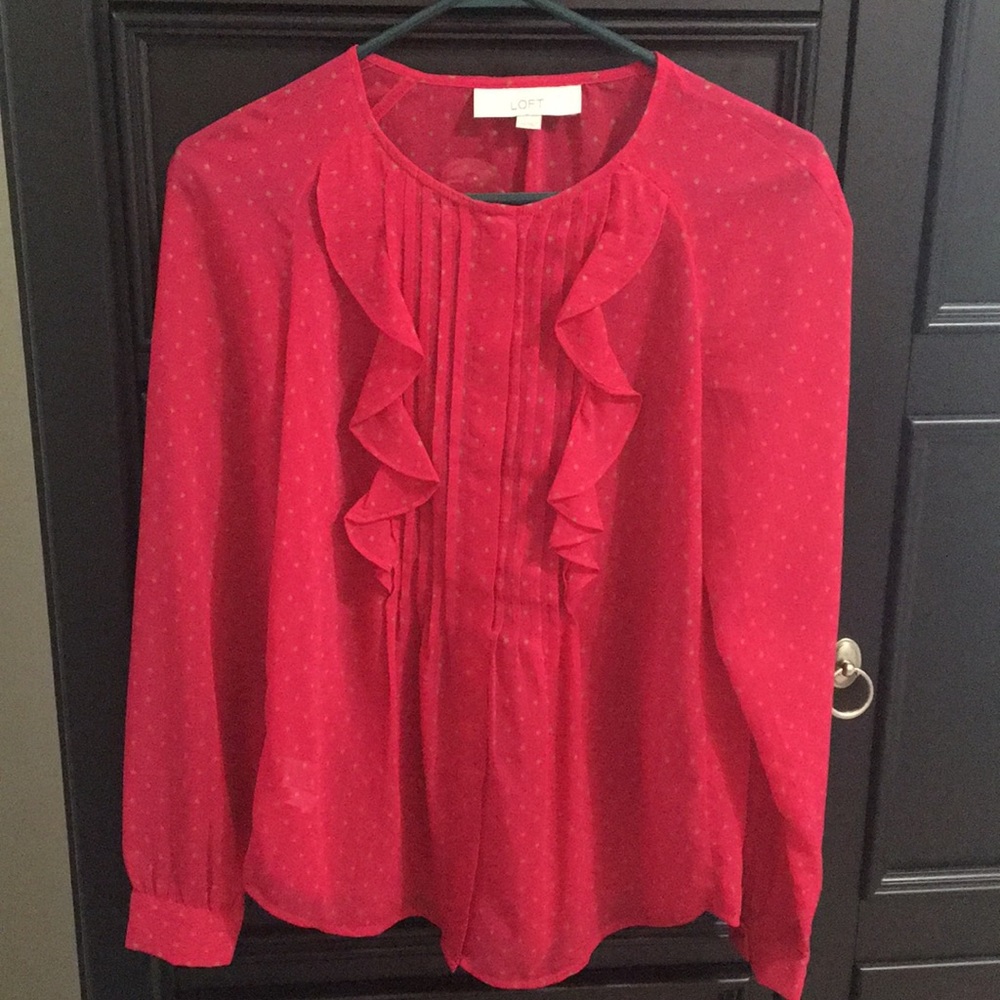 Ruffle Loft Top